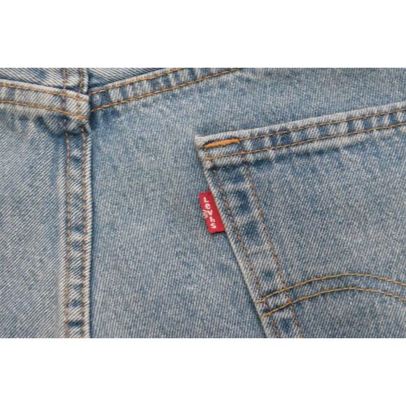 Levi's 550 Relaxed Fit Straight Blue Denim Jeans Rugged Mens Sz 34 x 30 New - Picture 9 of 10